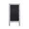 Flash Furniture Whitewashed Wooden A-Frame Magnetic Chalkboard HGWA-GDIS-CRE8-342315-GG - alternate 5